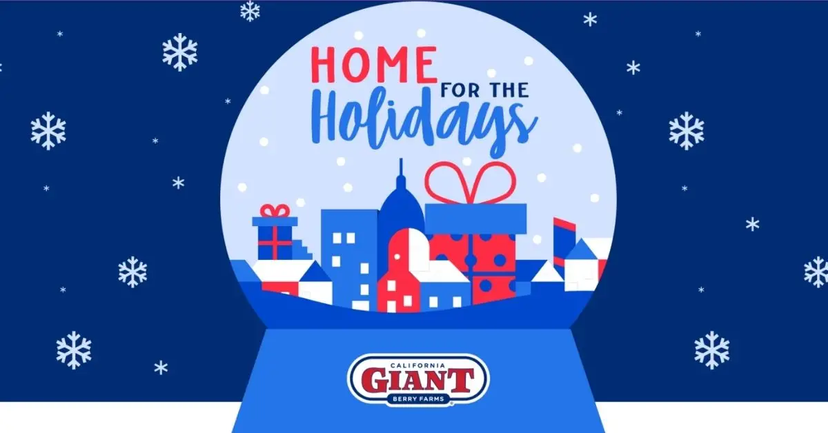 The California Giant Home for the Holidays Sweepstakes