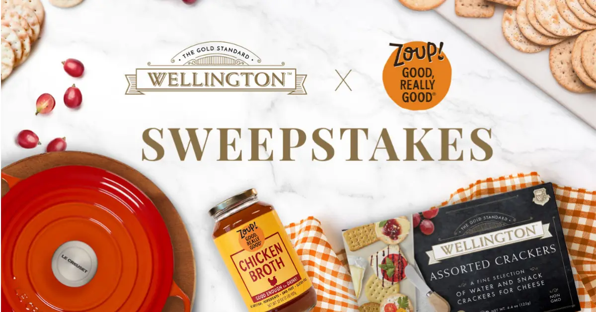 Wellington Crackers Share the Love this Holiday Sweepstakes