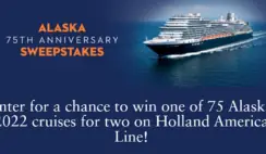 Alaska 75th Anniversary Sweepstakes