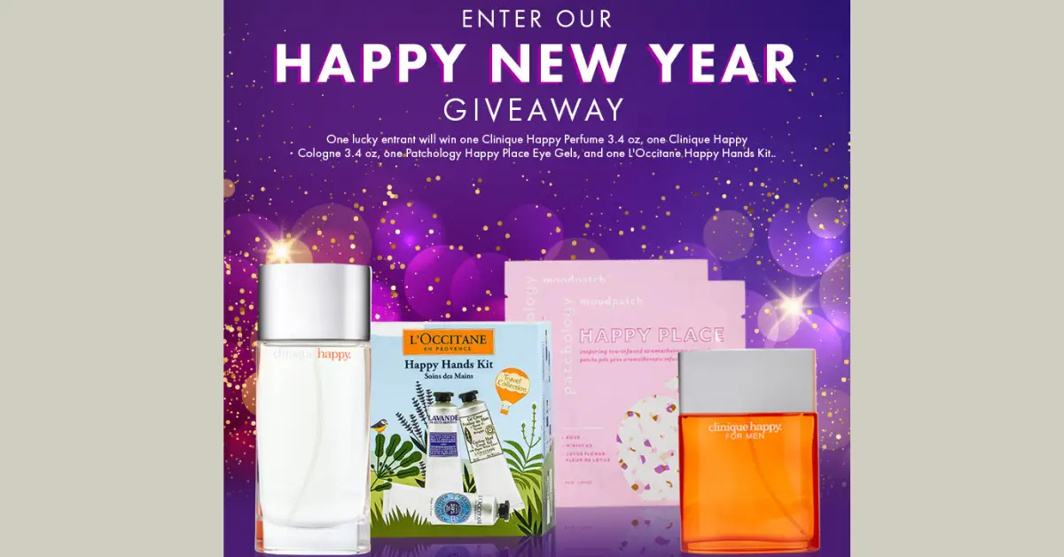 Fragrance Net HAPPY New Year Giveaway