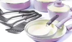 GreenLife Soft Grip 16 Piece Cookware Set Giveaway