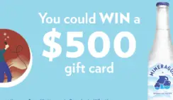 Mineragua Light Your Spark Sweepstakes