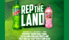 Mtn Dew x NBA All Star Rep the Land