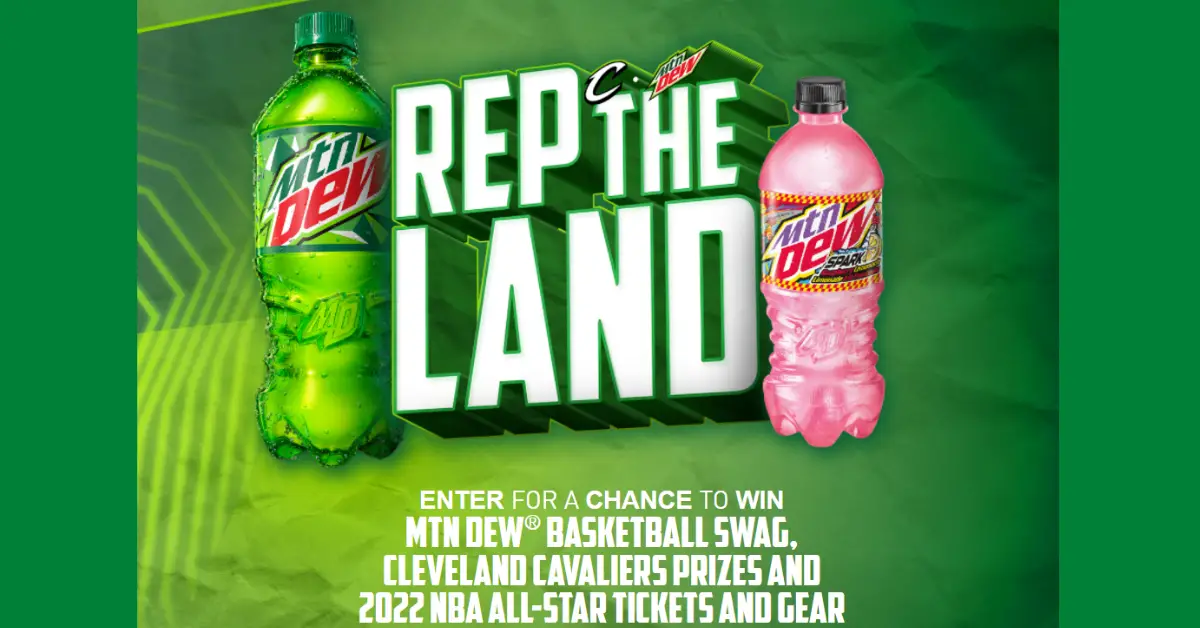 Mtn Dew x NBA All Star Rep the Land
