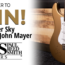 Paul Reed Smith Silver Sky Guitar signed by John Mayer Giveaway