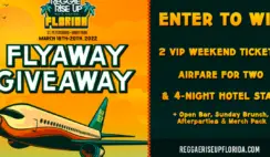 Reggae Rise Up Florida Flyaway Sweepstakes