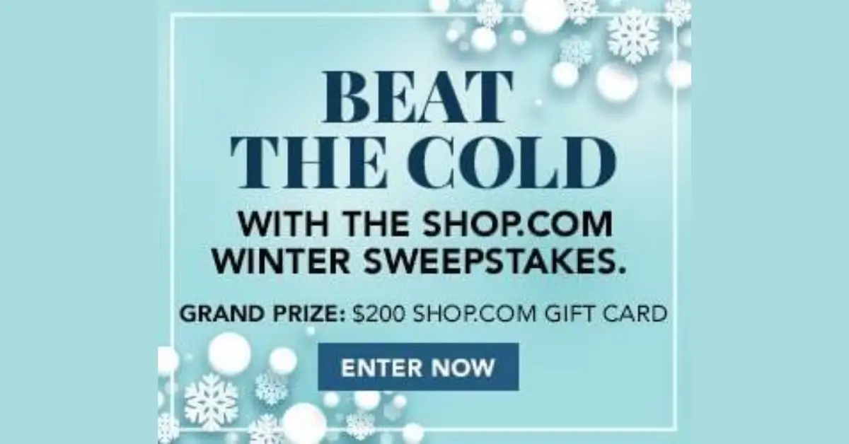 SHOP Winter Sweepstakes