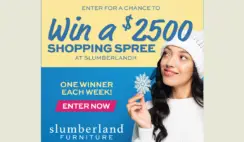 Slumberland Big Winter Sweepstakes