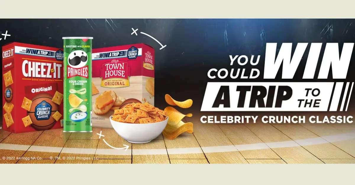 The 2022 Celebrity Crunch Classic Sweepstakes