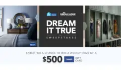 The Dream It True Sweepstakes