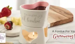 The Precious Moments Fondue For You Giveaway