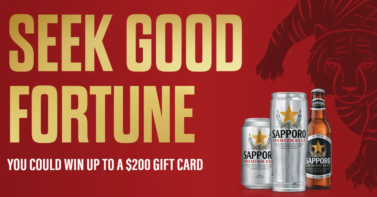 The Sapporo Lunar New Year Sweepstakes