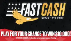 The Winston Rewards Fast Cash Instant Win Game