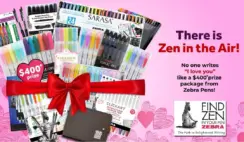 Zebra Pen Valentines Giveaway