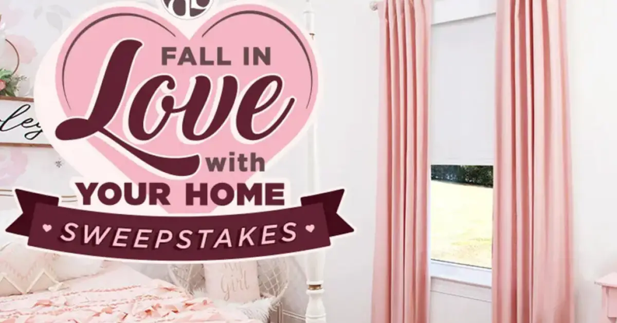 3 Day Blinds Fall in Love With Your Home Sweepstakes
