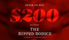Book Riot $200 Ripped Bodice Gift Card Sweepstakes