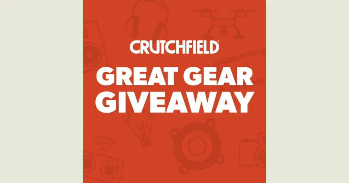 Crutchfield Great Gear Giveaway