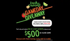 Fresh Cravings Game Day Giveaway