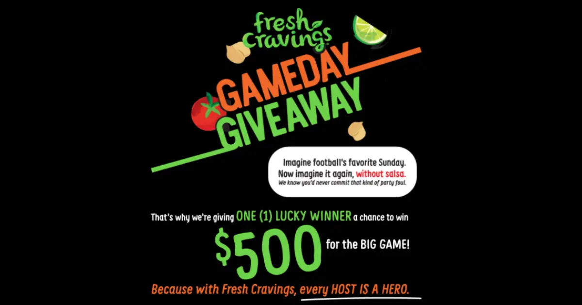 Fresh Cravings Game Day Giveaway
