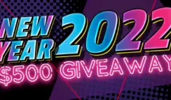 New Year 2022 $500 Giveaway