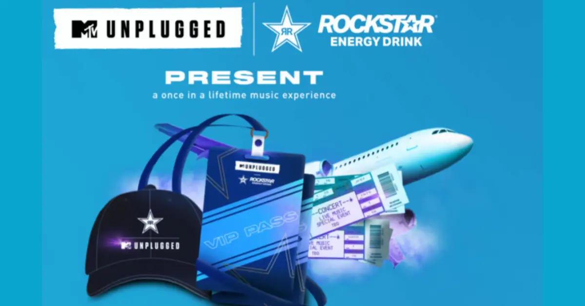 Rockstar Unplugged Turn Up Your Mood Sweepstakes and Instant Win Game