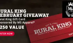 Rural King Gift Card Giveaway