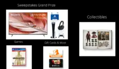 Sony Uncharted Sweepstakes and Instant Win Game