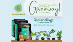 Plantlings Vegetable and Flower Garden Giveaway