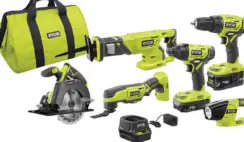 Ryobi 18V ONE+ 6 PC COMBO KIT Giveaway