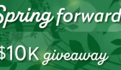 Spring Forward 10K Giveaway