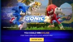The Valpak $10000 Super Sonic Sweepstakes