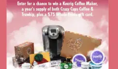 Crazy Cups Truwhip Sweepstakes