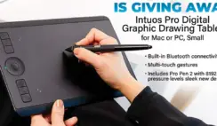 Digital Graphic Drawing Tablet Giveaway