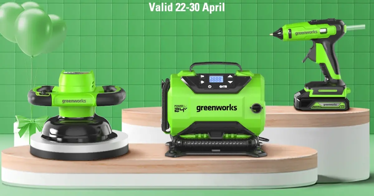 Greenworks 2022 Mothers Day Giveaway