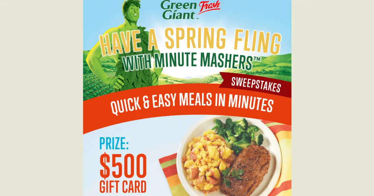 Have a Spring Fling with Minute Mashers Sweepstakes