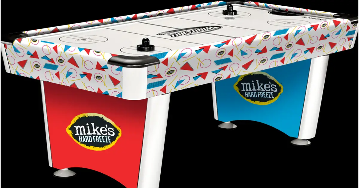 Mikes Hard Freeze Air Hockey Table Sweepstakes