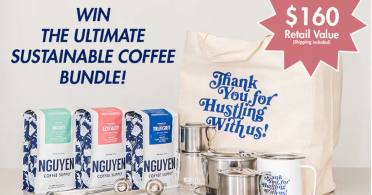 Nguyen Best Sustainable Coffee Bundle Giveaway