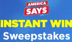 The Game Show Network America Says Instant Win Sweepstakes