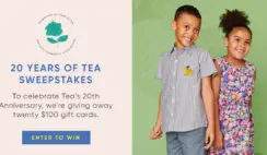 Twenty Years of Tea Sweepstakes