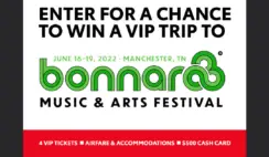 Toyota Our First Roo Festival Flyaway Sweepstakes