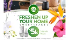 Air Wicks Freshen Up Your Home Sweepstakes
