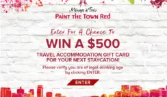 Paint the Town Red Sweepstakes
