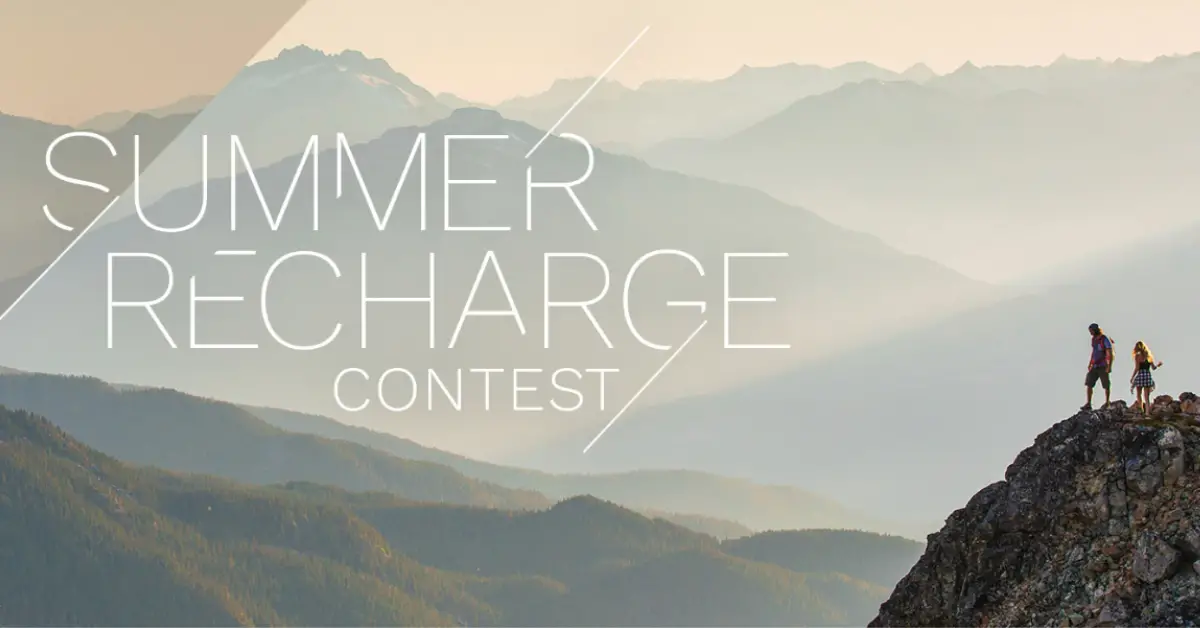 Summer Recharge Contest
