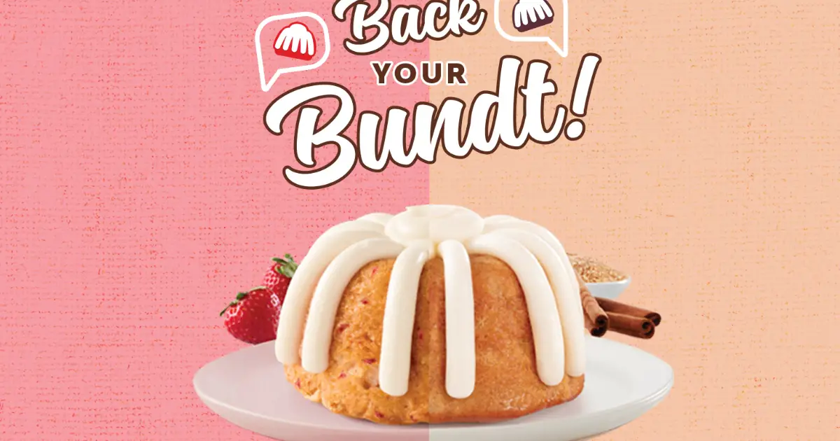 The Back Your Bundt Sweepstakes