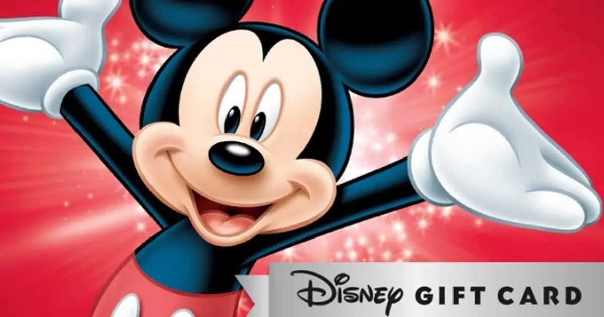 Disney Gift Card Giveaway