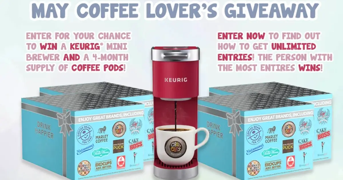 May Coffee Lovers Giveaway