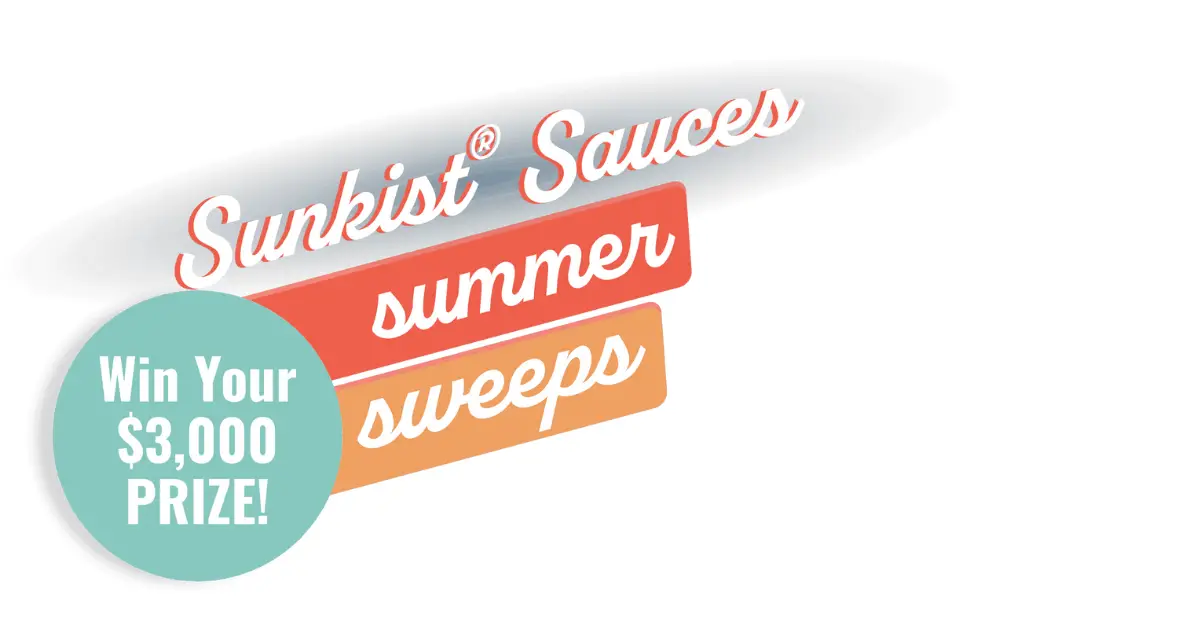 Sunkist Sauces Summer Sweepstakes