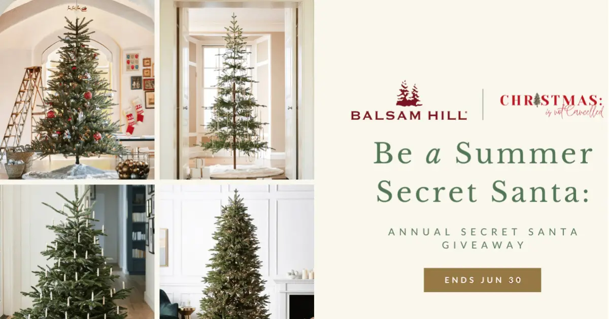 Be a Summer Secret Santa: Balsam Hills Annual Secret Santa Giveaway