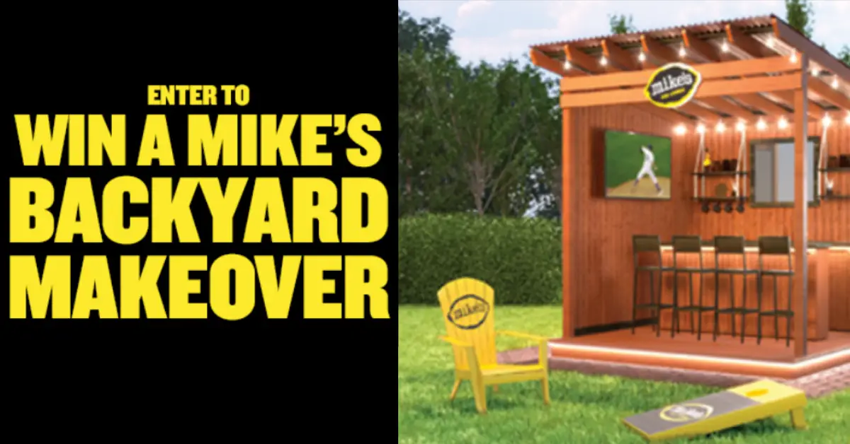 Mikes Hard Lemonade Summer Backyard Makeover Sweepstakes