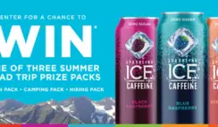 Sparkling Ice Road Trip Sweepstakes